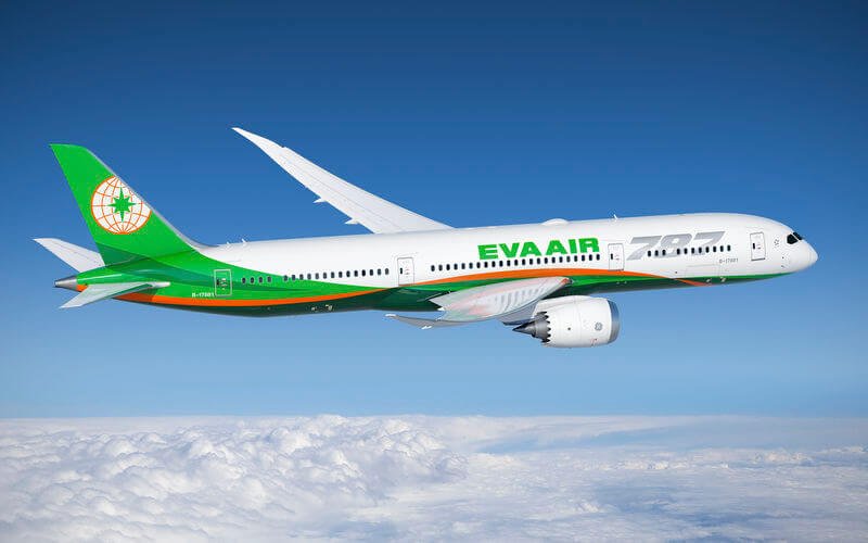 EVA Air plane