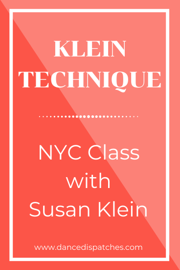 Klein Technique: NYC Class with Susan Klein Pinterest Pin